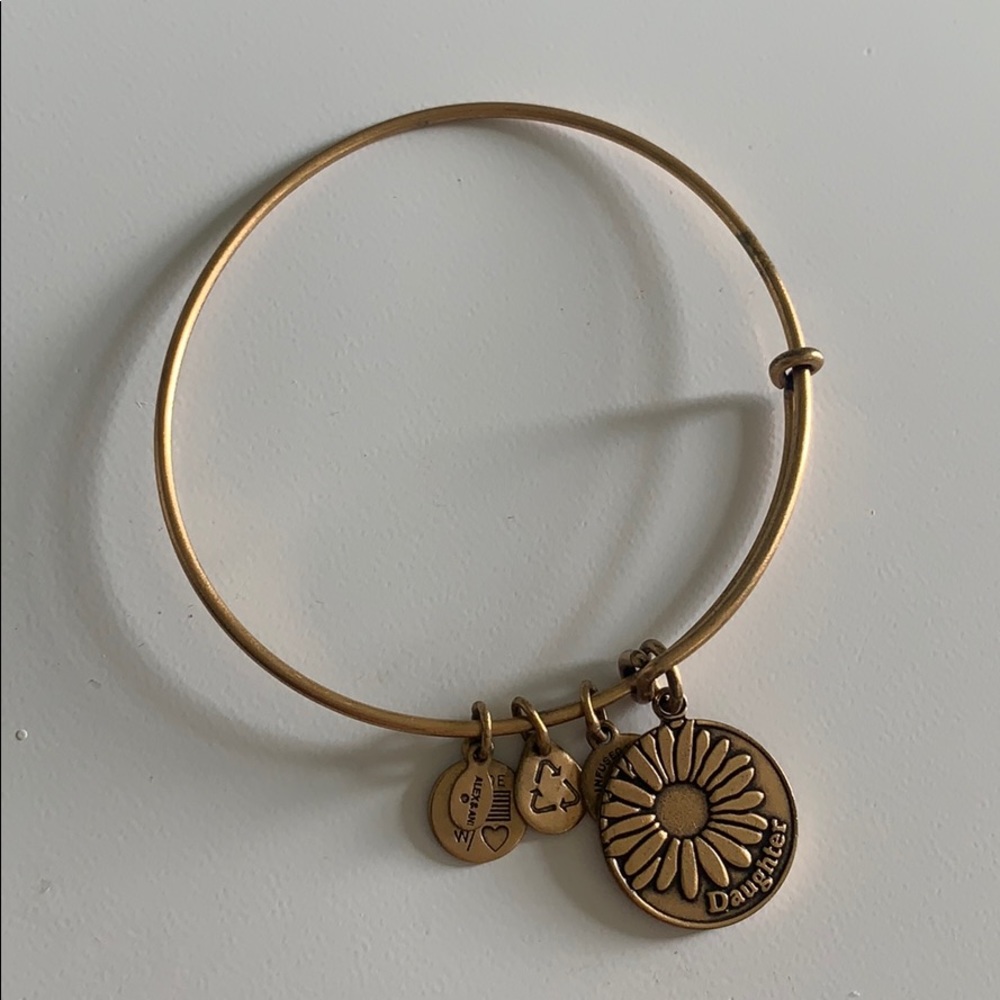 Gold Daughter Alex and Ani bangle